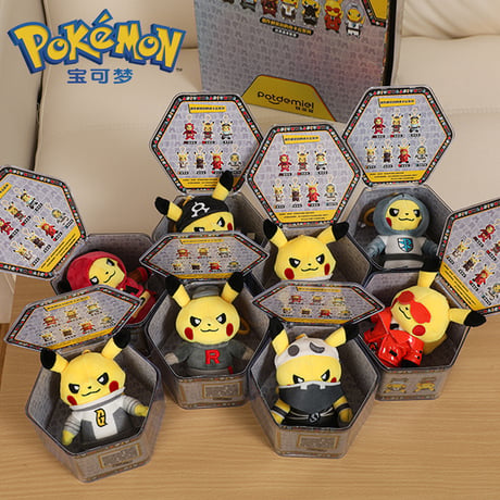 ポケモン 団員ごっこピカチュウ ぬいぐるみ 1BOX（中国正規版）