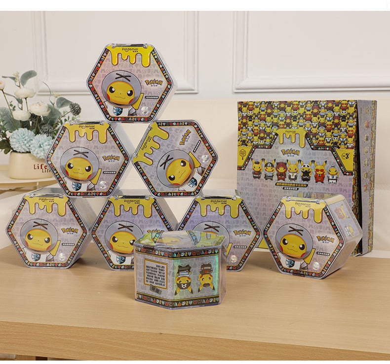 ポケモンセンター　団員ごっこピカチュウ　ぬいぐるみ　6点セット 団員ごっこピカチュウ ぬいぐるみ 6種セット タグ付き 保存品