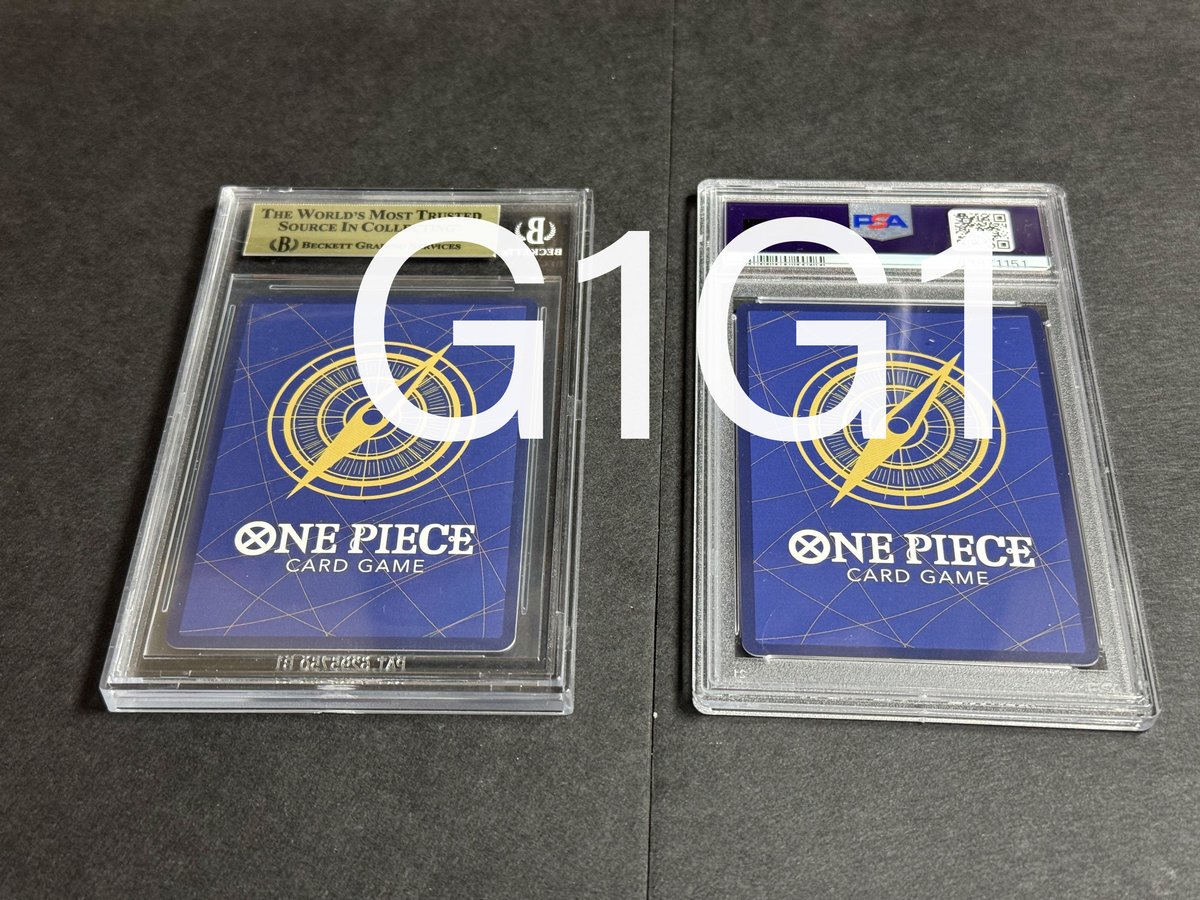 PSA/BGS鑑定品-セット品]ワンピースカード モンキー D ルフィ P