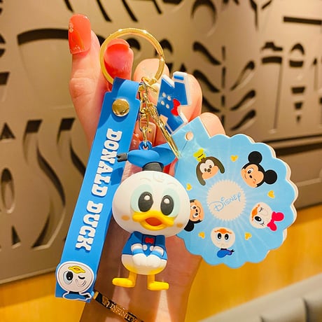 Disneyディズニー キーホルダー 全6種 (中国正規版)