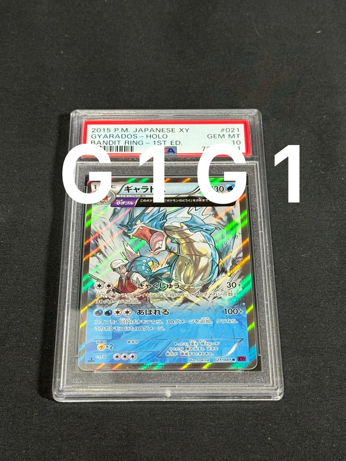 PSA鑑定品-MINT10]ポケモンカード ギャラドス 021/081 GEM MINT 1