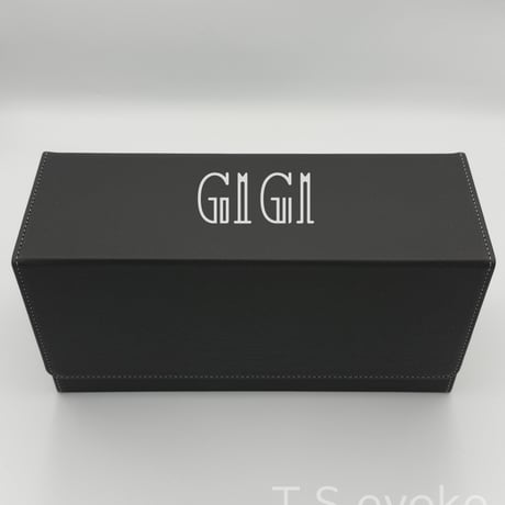「G1G1」PSA/BGS/CGC鑑定カード収納 ケース（ストレージボックス、デッキホルダー）グレー 窓付き