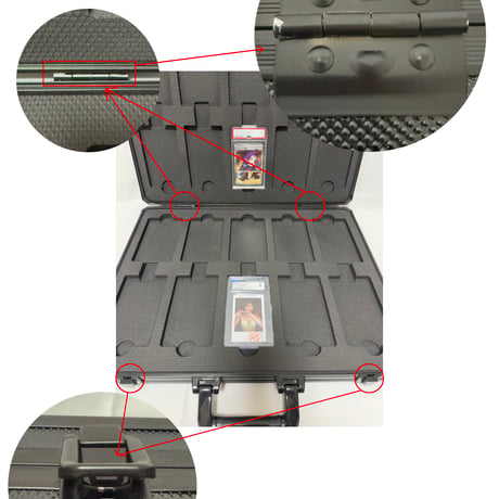 特価品「G1G1」PSA/CGC鑑定 カードケース -ブック透明型（10枚入り）キズあり