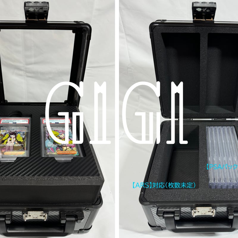 G1G1コレクター向け」高級BGS/PSA鑑定カード収納ケース 鍵付き（透明型 