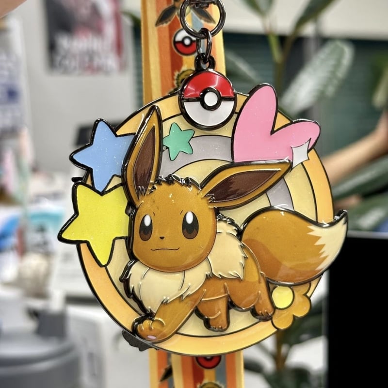 ポケモン メタル第一弾（イーブイ家族 タイプB:シャワーズ、サンダース