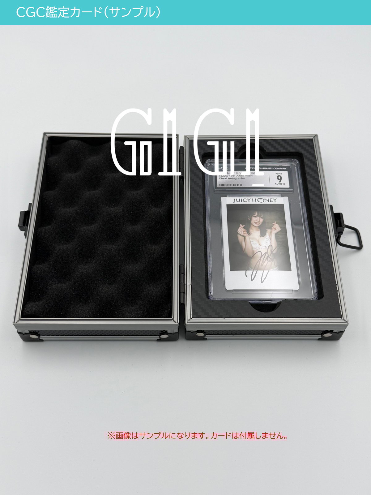 特価品「G1G1」PSA/CGC鑑定カード用 高級ケース(1枚収納) シルバー