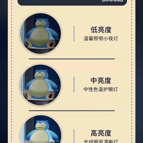 ポケモン カビゴンライト (中国正規版)
