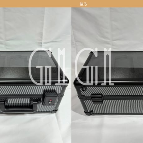 「G1G1」コレクター向け BGS/PSA/CGC鑑定カード用 高級収納ケース（Lサイズ・透明タイプ）ダイヤルロック付き