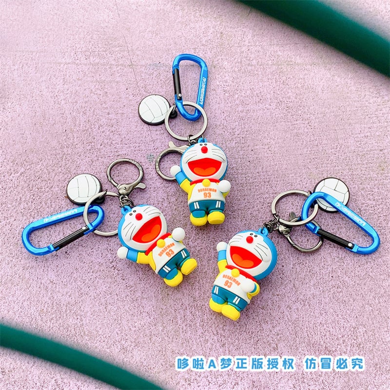 ドラえもん ホルダー ドラえもん キーホルダー スポーツ選手服全3種 (中国正規版) | G1G1