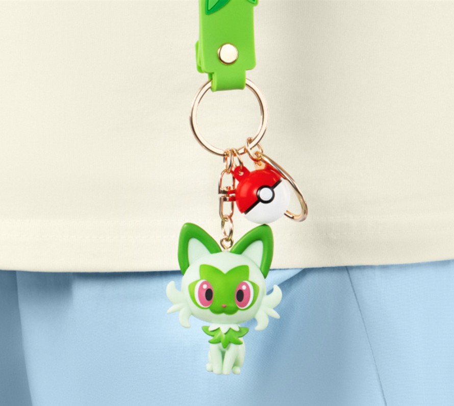 ポケモン スカーレット・バイオレット キーホルダー（モンスターボール