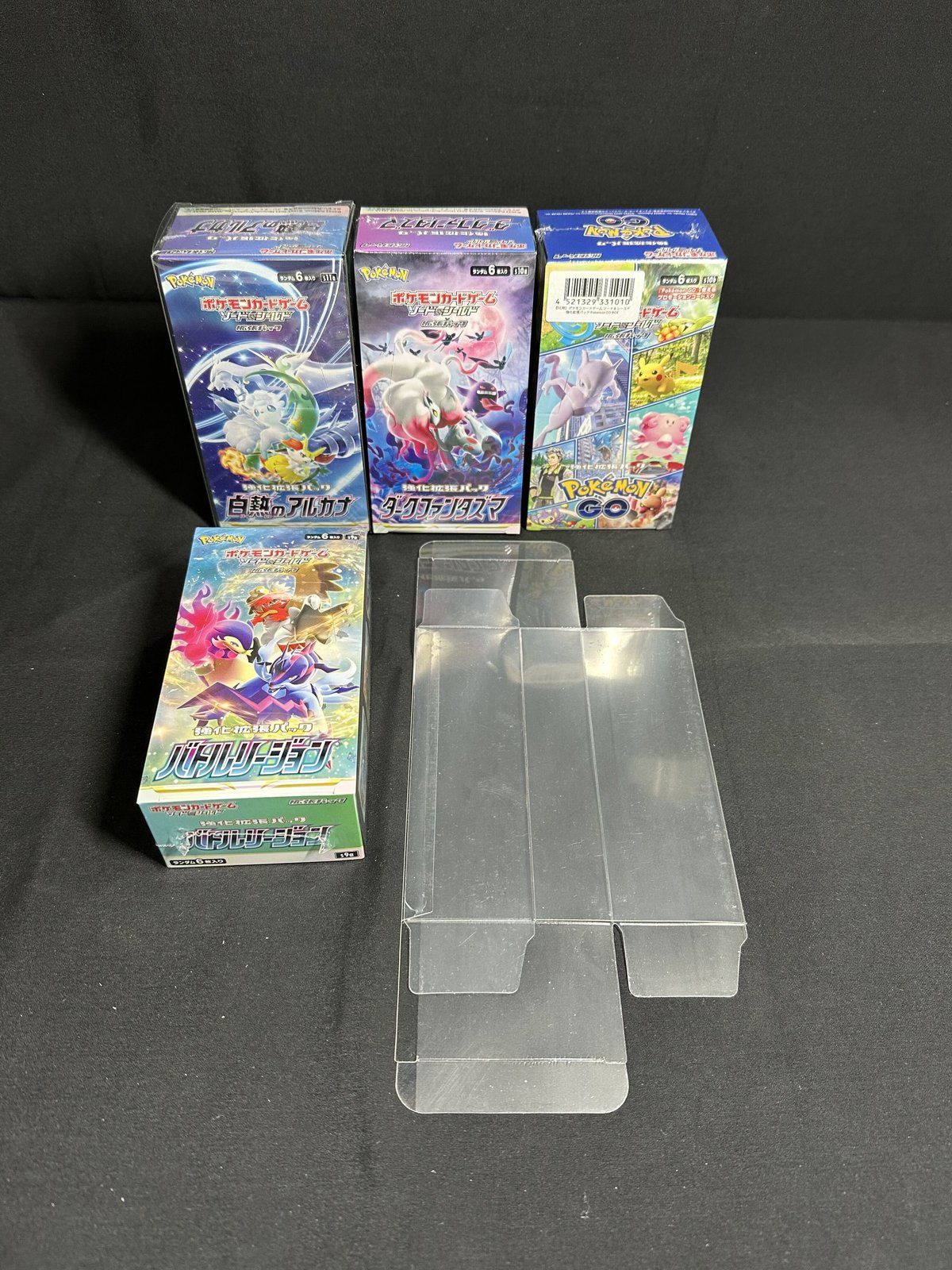 「G1G1」ポケモンカード未開封Box 保存ケース（ローダー）ハーフ 