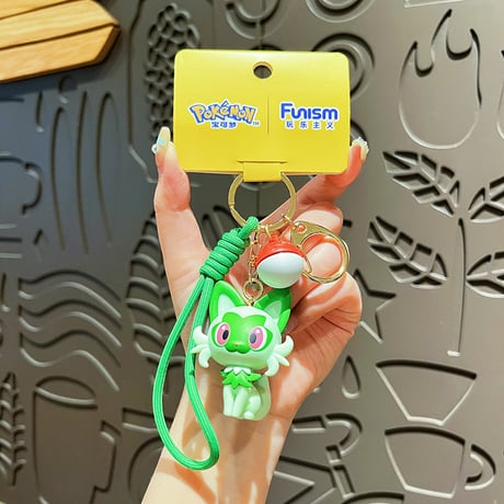 ポケモン キーホルダーモンスターボール付き 全4種 (中国正規版)