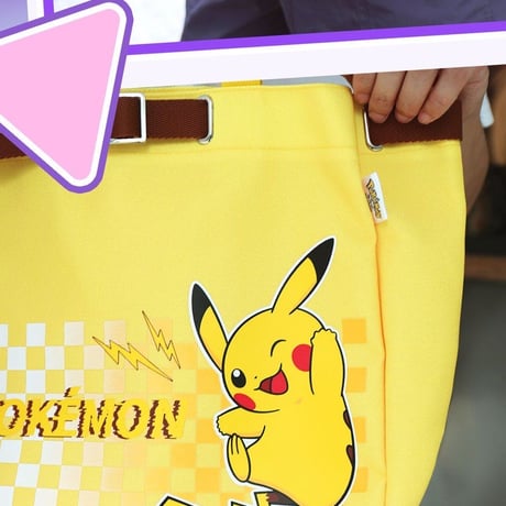 ポケモン-ピカチュウ、ゲンガー バッグ（中国正規版）