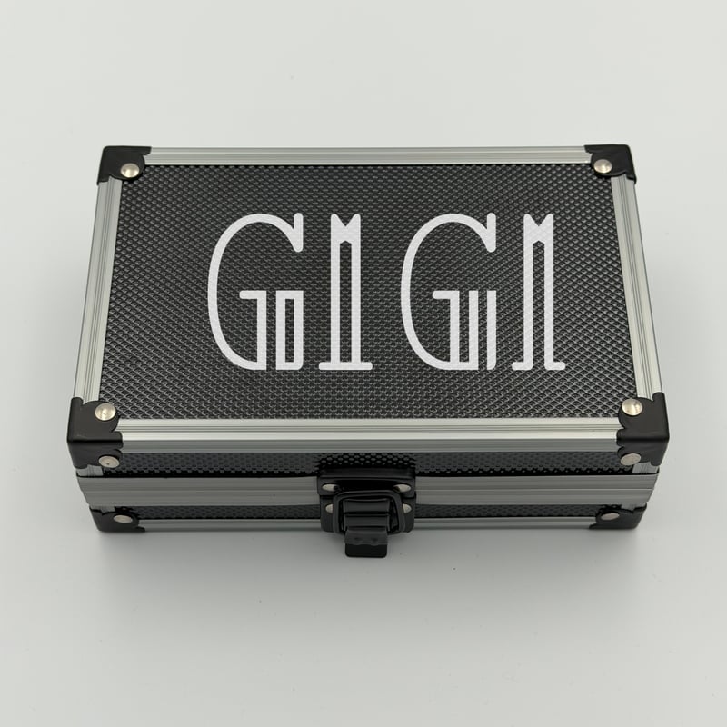 G1G1」PSA/CGC鑑定カード用 高級ケース(2枚収納) シルバー/ブラック | G1G1