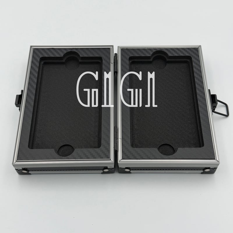 特価品「G1G1」PSA/CGC鑑定カード用 高級ケース(2枚収納) シルバー