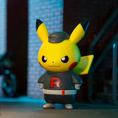 ポケモン団員ごっこピカチュウ コレクション 全7種 箱凹みあり(中国正規版)