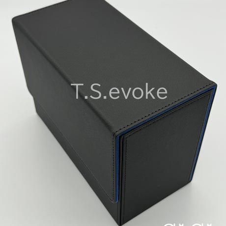 「G1G1」PSA/BGS/CGC鑑定カード収納 ケース（ストレージボックス、デッキホルダー）ブルー