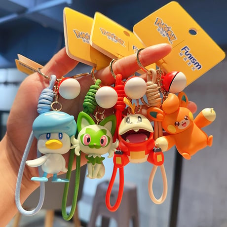 ポケモン キーホルダーモンスターボール付き 全4種 (中国正規版)