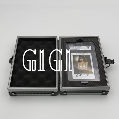 特価品「G1G1」PSA/CGC鑑定カードケース(1枚入り) シルバー/ブラック〈傷あり品〉