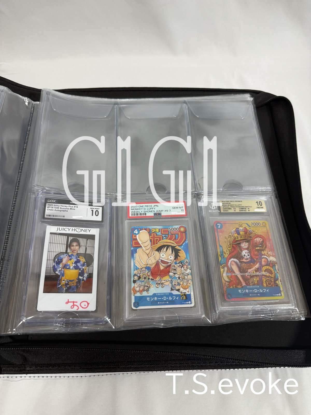 G1G1」PSA/BGS/CGC鑑定カード収納 ファイル（ストレージボックス