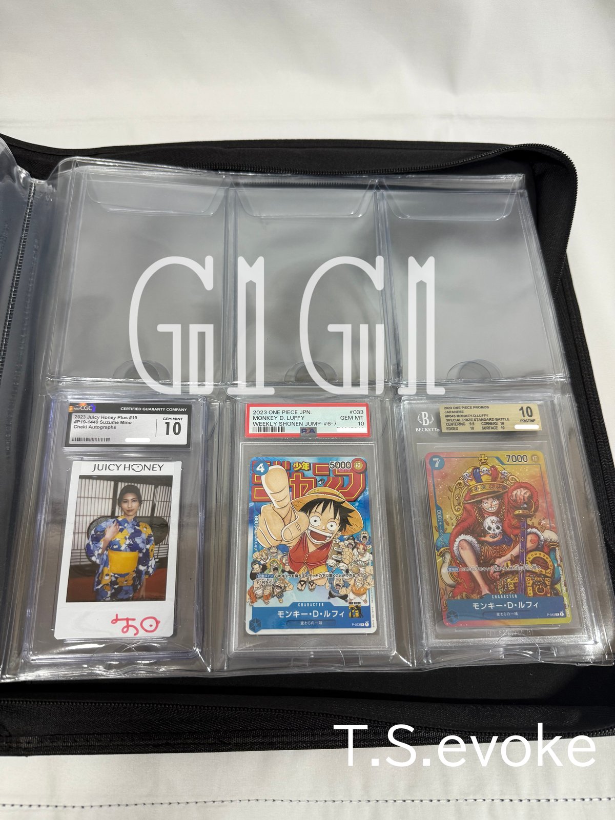 G1G1」PSA/BGS/CGC鑑定カード収納 ファイル（ストレージボックス
