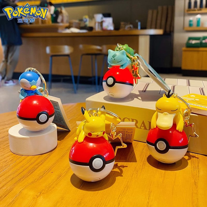 ポケモン　キーホルダー　セット ポケモン キーホルダー 寝るポケモンたち 全4種(中国正規版) | G1G1