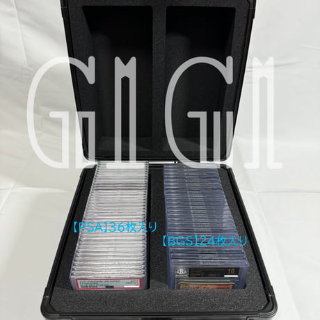「G1G1」コレクター向け BGS/PSA/CGC 鑑定カード用 高級収納ケース（Mサイズ・透明タイプ）ダイヤルロック付き
