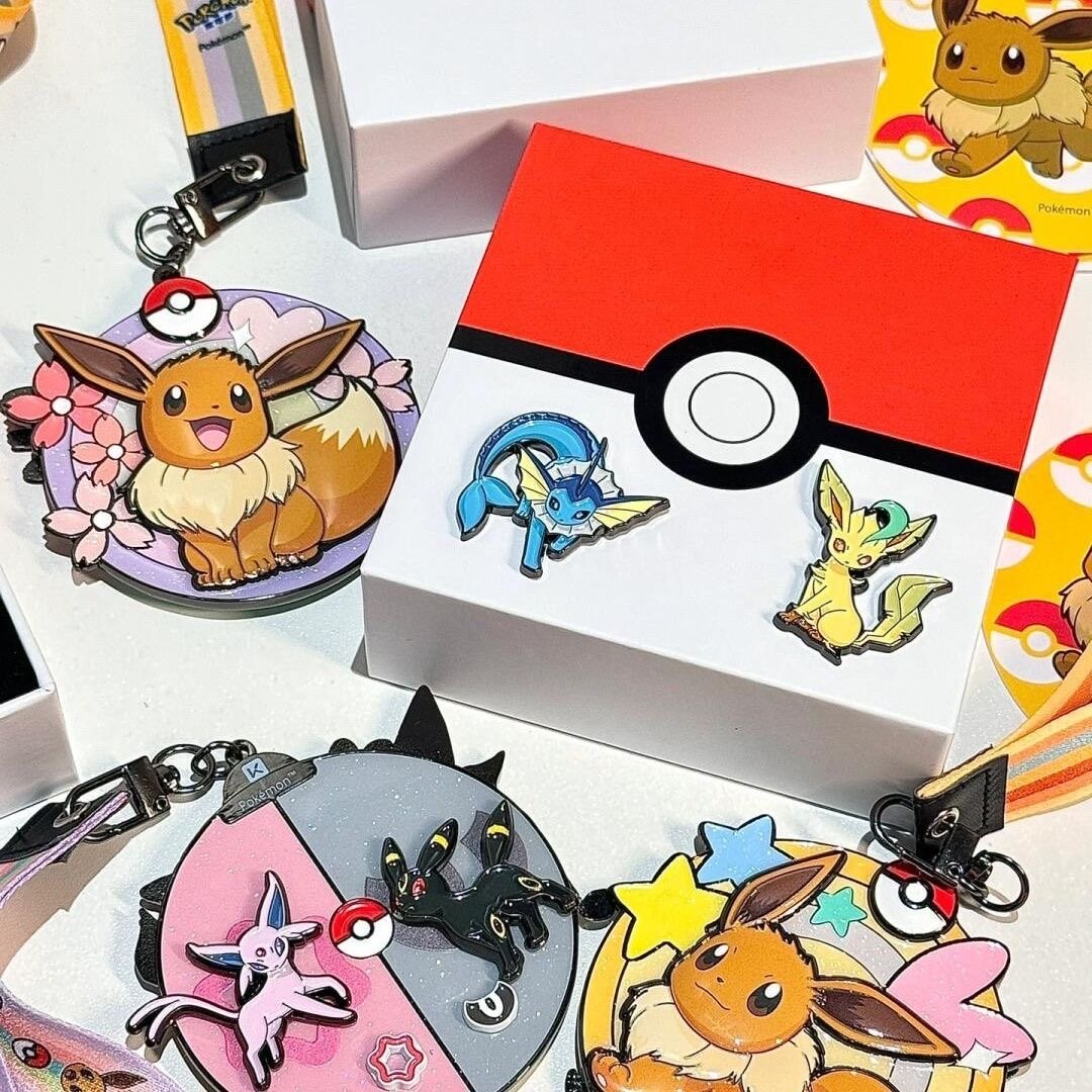 【るりるな】ポケモン　エーフィ　ブラッキー　フィギュア　メタルチャーム ポケットモンスターエーフィブラッキーフィギュアメタルチャーム