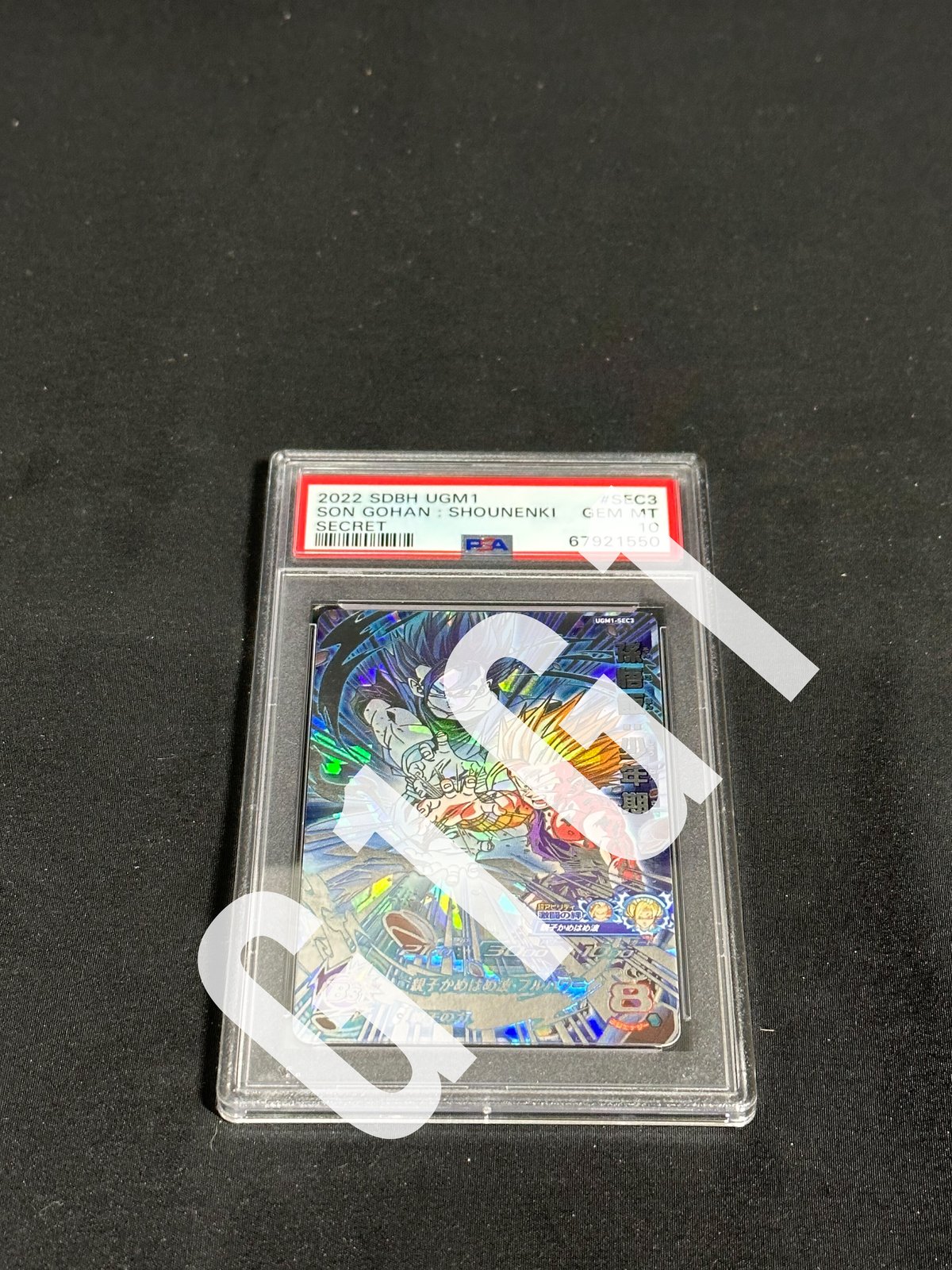 PSA鑑定品- GEM MINT10]ドラゴンボールヒーローズ 孫悟飯 2022 SDBH 