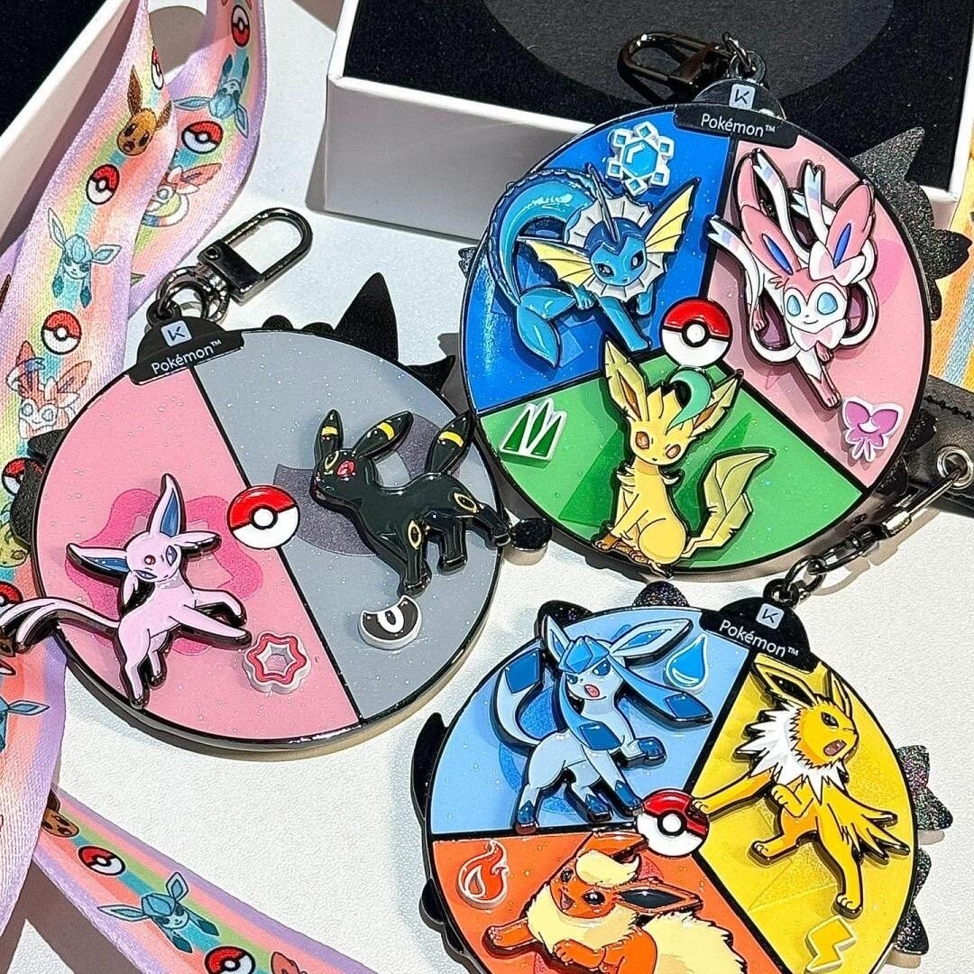 ポケモン メタル第一弾（イーブイ家族 タイプC: エーフィ、ブラッキー