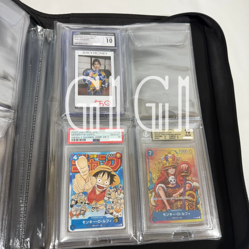G1G1」PSA/BGS/CGC鑑定カード収納 ファイル（ストレージボックス