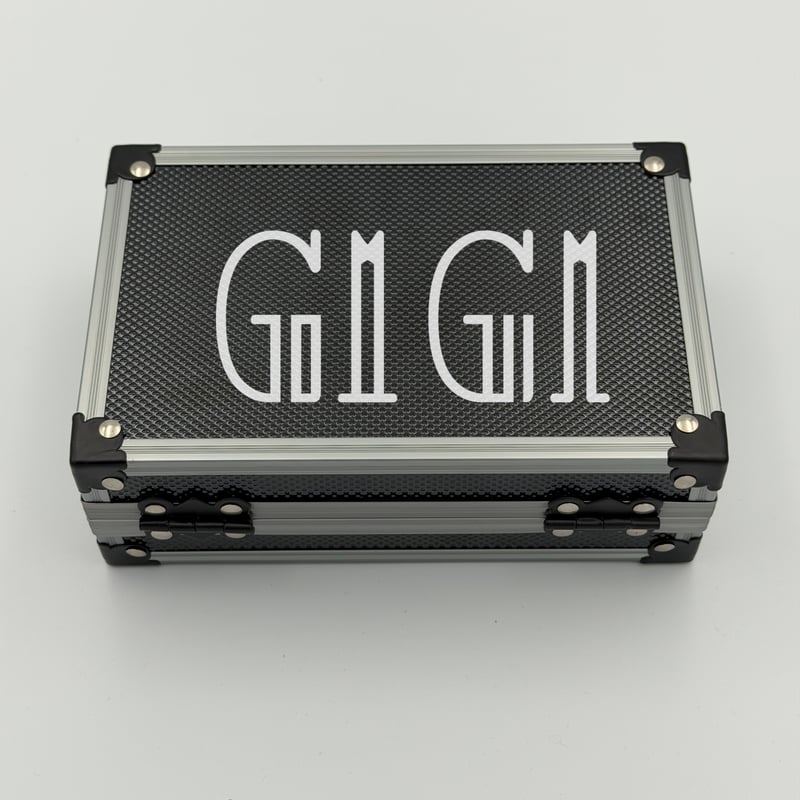 G1G1」PSA/CGC鑑定カード用 高級ケース(2枚収納) シルバー/ブラック | G1G1