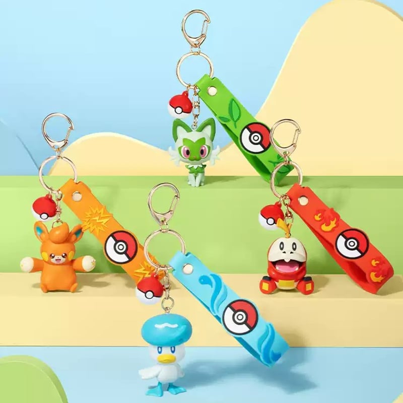 ポケモン スカーレット・バイオレット キーホルダー（モンスターボール