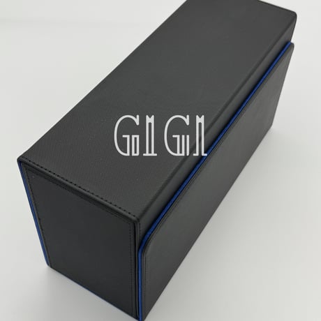 「G1G1」PSA/BGS/CGC鑑定カード収納 ケース（ストレージボックス、デッキホルダー）ブルー大容量タイプ