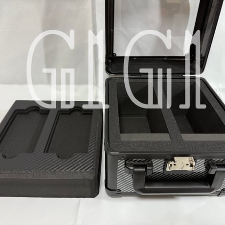 「G1G1」コレクター向け BGS/PSA/CGC 鑑定カード用 高級収納ケース（Mサイズ・透明タイプ）ダイヤルロック付き