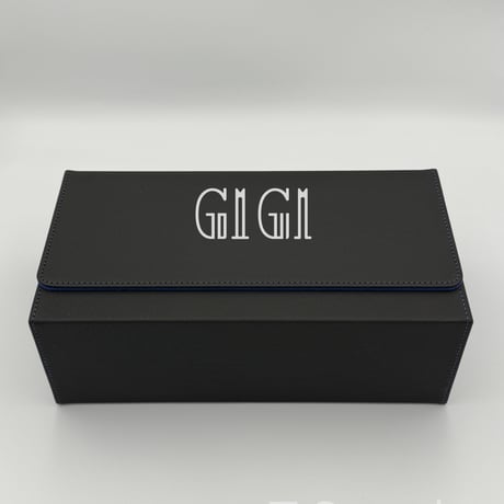 「G1G1」PSA/BGS/CGC鑑定カード収納 ケース（ストレージボックス、デッキホルダー）ブルー 窓付き