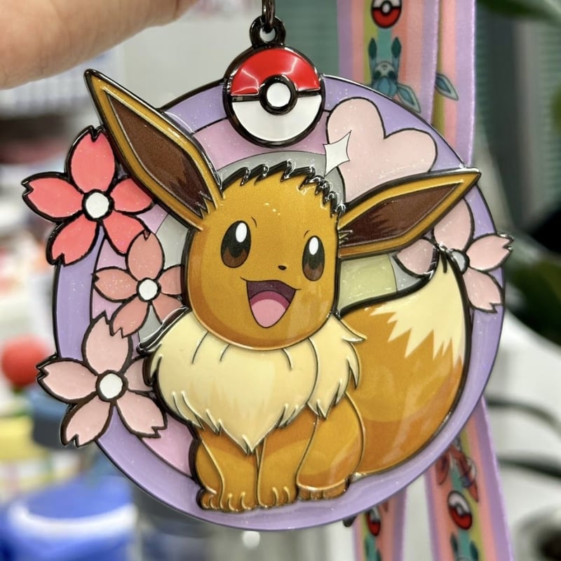 ポケモン メタル第一弾（イーブイ家族 タイプA:グレイシア、ニンフィア