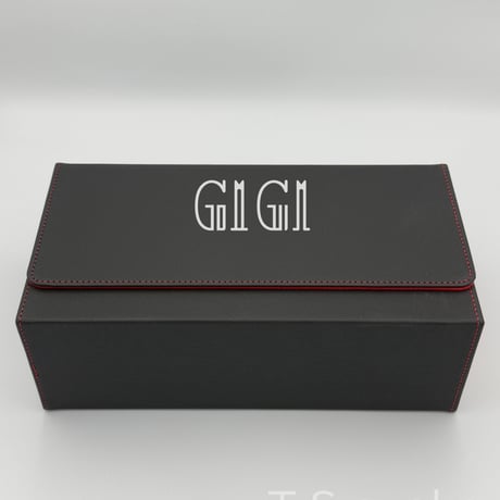 「G1G1」PSA/BGS/CGC鑑定カード収納 ケース（ストレージボックス、デッキホルダー）赤 窓付き