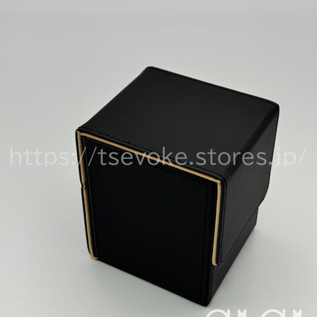 「G1G1」トレカデッキケース（ストレージボックス、デッキホルダー）イエロー