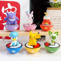 ポケモン 起き上がりこぼし 全6種 (中国正規版)