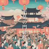平泉の門前町