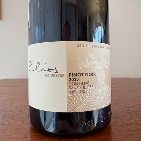 Jean Marc DREYER  /  Alsace Pinot Noir Elios 2023