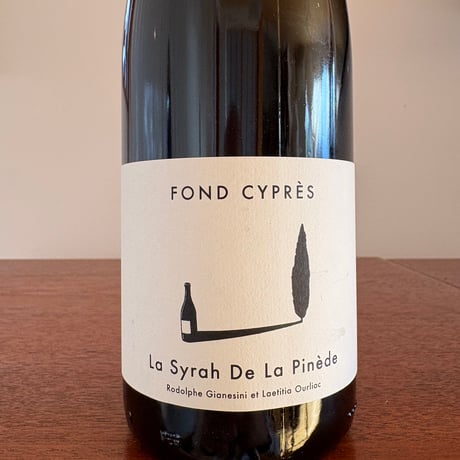 Domaine Fond Cyprès  /   La Syrah de la Pinède 2023