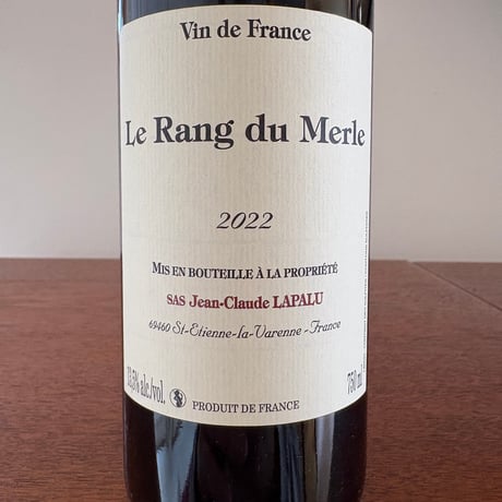 Jean Claude Lapalu   /    Le Rang du Merle 2022