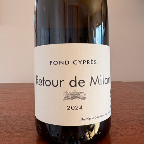 Domaine Fond Cyprès  /  Retour de Millan 2024