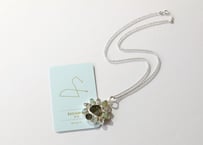 【BLESSING 祝福（愛のまなざし）シジル封入 オリジナルカード付き❣️】モルダバイトとオパール、ハーキマーダイヤモンドのネックレス