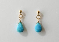 技封入❣️【風水を整える】ターコイズ ピアス