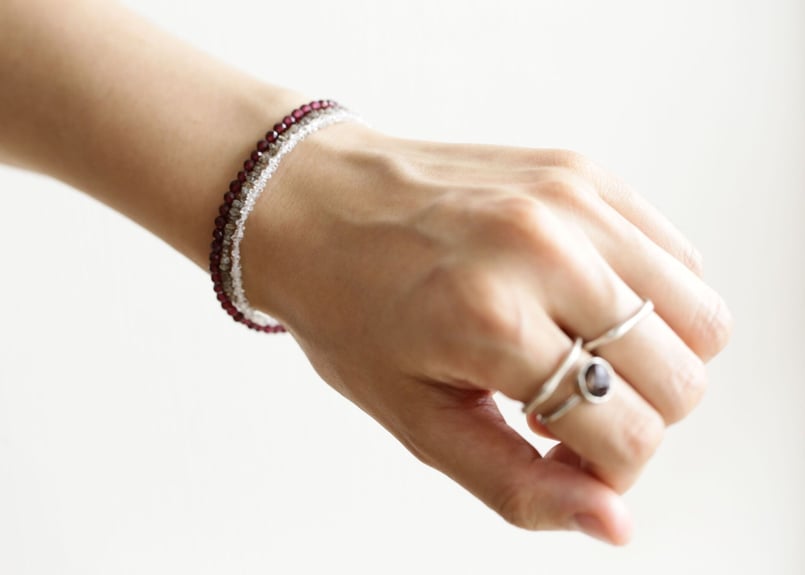 ＊くまこ❤︎様お取置き6/6＊太極石　ガネーシャ　アクアマリン　ブレスレット くまこ❤︎様お取置き6/6＊太極石 ガネーシャ アクアマリン