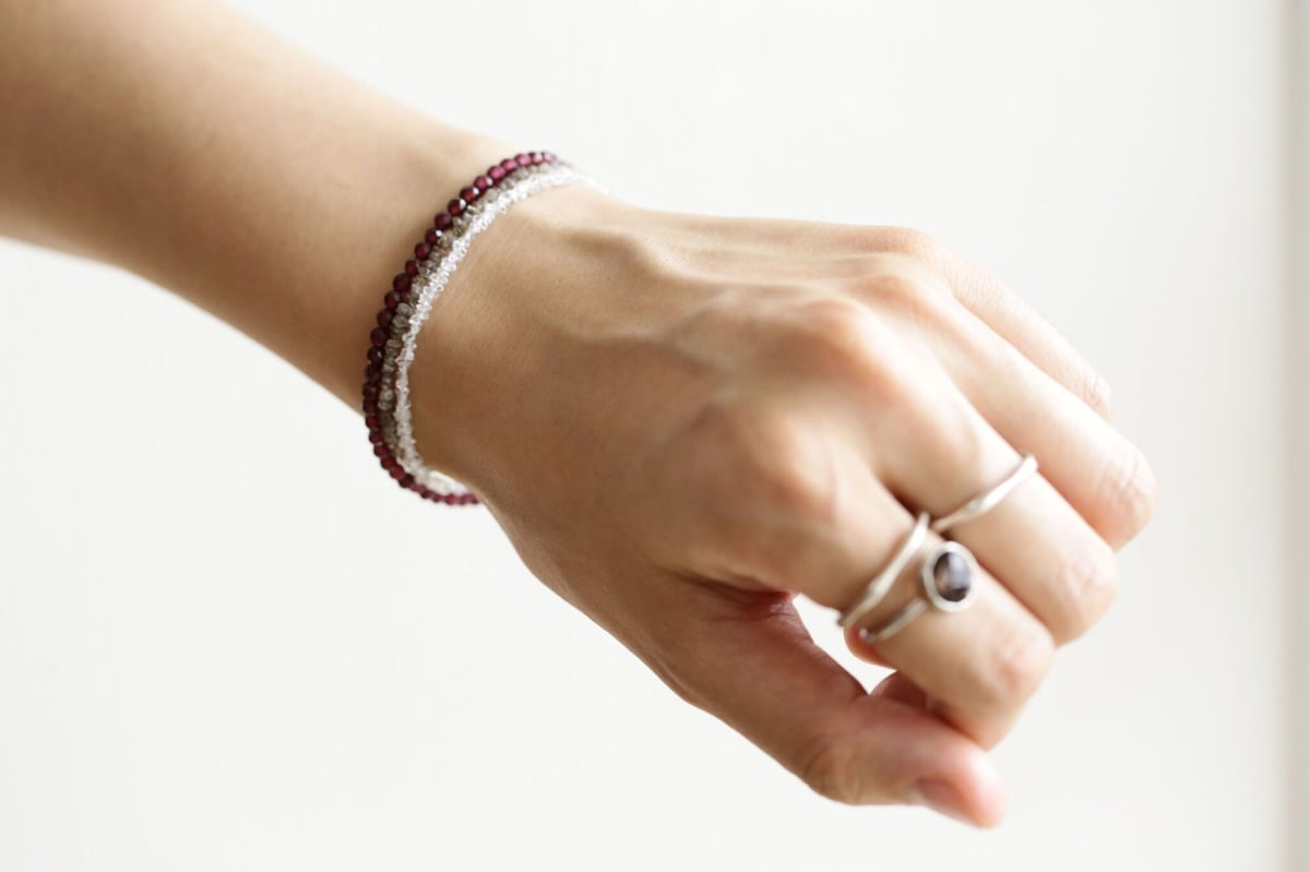 ＊くまこ❤︎様お取置き6/6＊太極石　ガネーシャ　アクアマリン　ブレスレット くまこ❤︎様お取置き6/6＊太極石 ガネーシャ アクアマリン