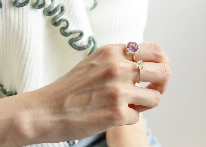 f様 ロードライトガーネット リング 16号 ロードライトガーネット リング(16号)【情熱】 | androhmeda 24